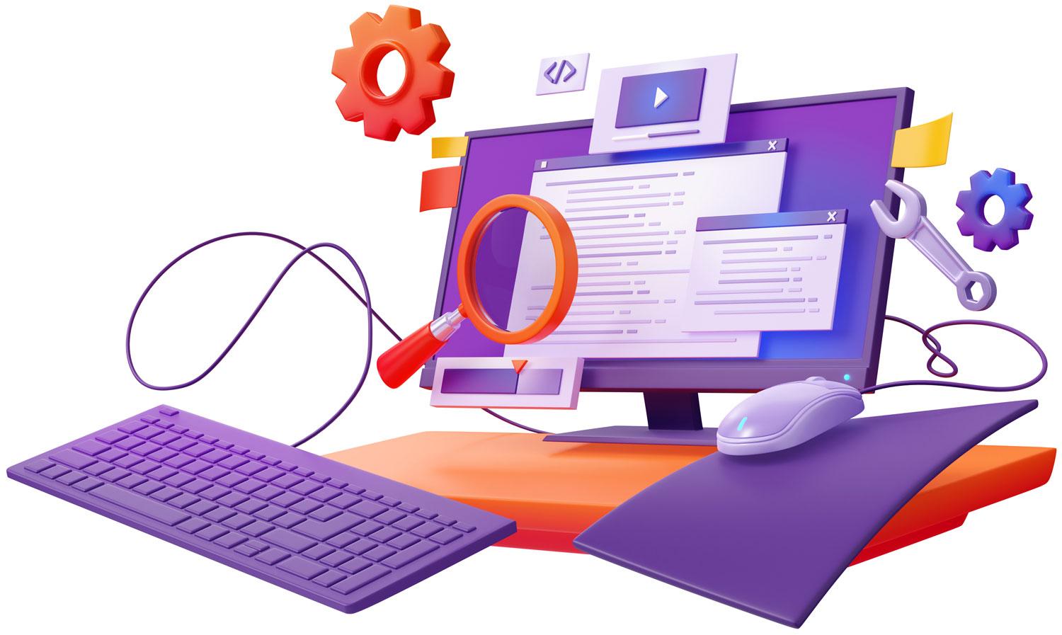 Computer workspace